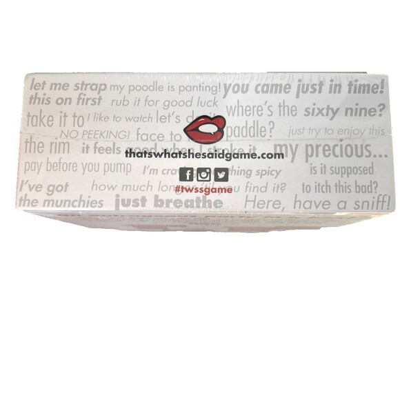 That's What She Said Game -The Hilariously Twisted Party Game Adults Only Sealed - Picture 5 of 6